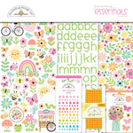 Doodlebug - Essentials Page Kit 12"X12" Butterfly Kisses