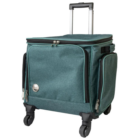 We R Memory Keepers Makers 360 Degree Rolling Craft Storage Bag Mint