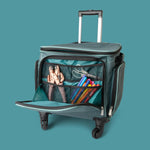 We R Memory Keepers Makers 360 Degree Rolling Craft Storage Bag Mint