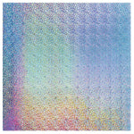 American Crafts - Single-Sided Specialty Cardstock 12"X12" Silver Holographic Sparkles