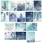 Prima Marketing Journaling Cards 3"X4" 45/Pkg A Mermaid's Tale, 15 Designs/ 3 Each