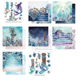 Prima Marketing  Double-Sided Paper Pad 12"X12" 14/Pkg A Mermaid's Tale