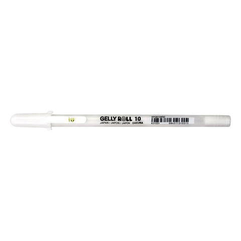 Sakura Gelly Roll Bold Point Pen Open Stock White