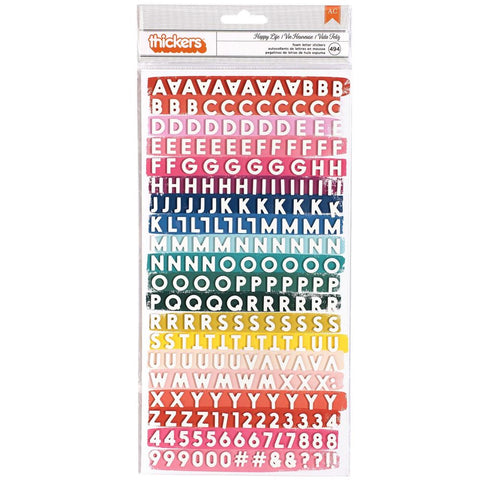Pink Paislee Paige Evans Pick Me Up Thickers Stickers 5.5"X11" 494/Pkg