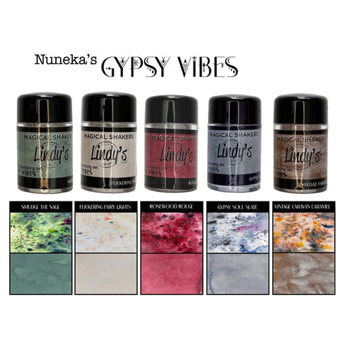 Lindy's Stamp Gang Magicals Shaker 2.0 Set 5/PKg Gypsy Vibes