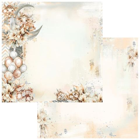 49 & Market Little Dreamer Double-Sided Cardstock 12"X12" Over The Moon