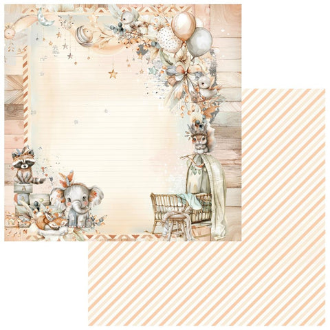 49 & Market Little Dreamer Double-Sided Cardstock 12"X12" Hello World