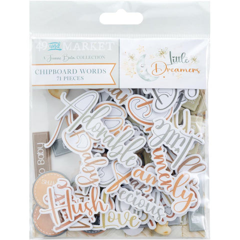49 And Market Chipboard Set Little Dreamer
