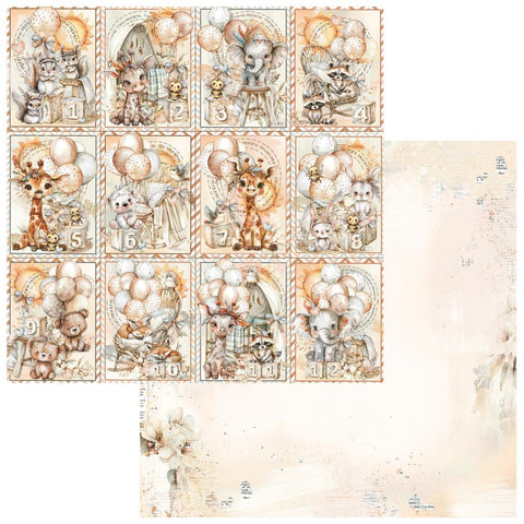 49 & Market Little Dreamer Double-Sided Cardstock 12"X12" Milestones