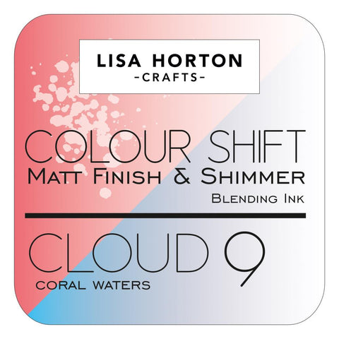 Lisa Horton Crafts Cloud 9 Color Shift Ink Pad Coral Waters