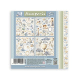 Stamperia Stickers 6.5"X6.5" 4/Pkg Timeless
