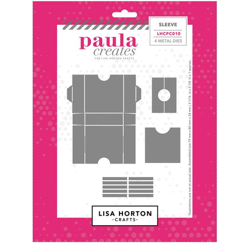 Lisa Horton  Crafts Paula Creates Die Set Sleeve