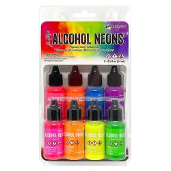 Tim Holtz Alcohol Ink neon *NEW*Kit 8/Pkg
