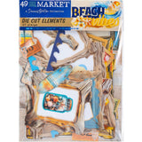 49 and Market - Die-Cuts Elements Beach Vibes