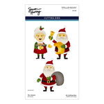 Spellbinders Etched Dies By Simon Hurley The Clauses, North Pole Friends