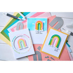Sizzix Thinlits Die Set By Catherine Pooler 14/Pk Rainbow Arches