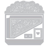 Sizzix Thinlits Dies Set By 49 And Market 10/Pkg Laced Folio