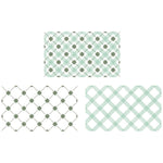 Sizzix Clear Stamps By 49 & Market 2/Pkg Tartan