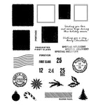 Sizzix Famelits Die & Stamp Set By 49 And Market 38/Pkg Special Delivery
