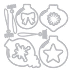 Sizzix Framelits Die & Stamp Set By 49 And Market 30/Pkg Baubles