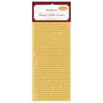 Stamperia Vintage Golden Transfer 4"X8.5" Rhombuses Pattern