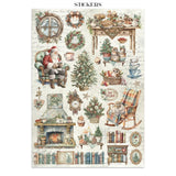Stamperia Junk Journal Stickers, Cut-outs And Backgrounds The Owl's House