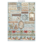 Stamperia Junk Journal Stickers, Cut-outs And Backgrounds The Owl's House