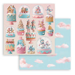 Stamperia Scrapbooking Pad 12"x12" 10/Pkg Candy Christmas