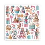 Stamperia Scrapbooking Pad 12"x12" 10/Pkg Candy Christmas