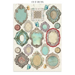Stamperia Junk Journal Stickers, Cut-outs And Backgrounds Alice In Christmas