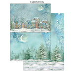 Stamperia Junk Journal Stickers, Cut-outs And Backgrounds Alice In Christmas
