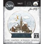 Sizzix Thinlits Dies By Tim Holtz 26/Pkg Snowglobe #2