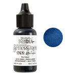 Spellbinders BetterPress Reinker 0.5oz By Dina Wakley Sapphire