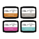 Spellbinders BetterPress Ink Mini Set 4/Pkg By Dina Wakley Dina's Faves