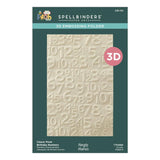 Spellbinders 3D Embossing Folder From Say Cheese Classic Pooh Birthday