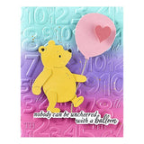 Spellbinders 3D Embossing Folder From Say Cheese Classic Pooh Birthday