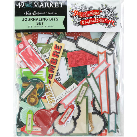 49 And Marketing Die-Cuts Journaling, Mistletoe And Memories