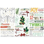 49 And Market Rub-On Transfer Set Essential, Mistletoe And Memories