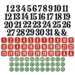 49 And Market Chipboard Set  Bits, Mistletoe And Memories
