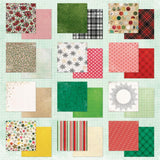 49 And Market Paper Pad 12"X12" 24/Pkg Mistletoe And Memories