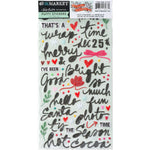 49 And Market Puffy Stickers Mistletoe And Memories