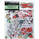 49 And Marketing Die-Cuts Icons, Mistletoe And Memories