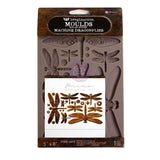 Finnabair Decor Moulds 5"x8"x8mm Machine Dragonflies