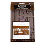 Prima Finnabair Decor Moulds 5"x8" Tapes And Labels