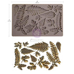 Finnabair Decor Moulds 5"x8" Fresh Foliage