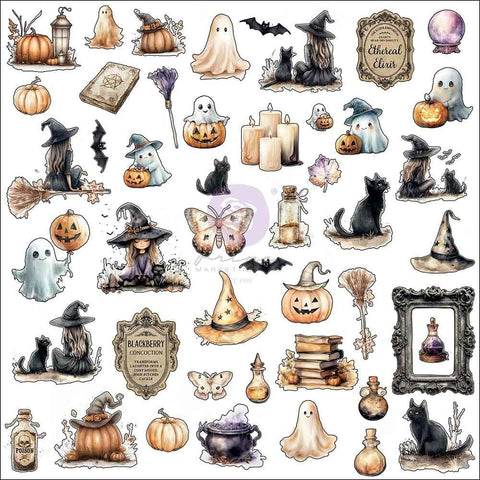 Prima Ephemera 94/Pkg Bewitched,Boo-tiful Bits