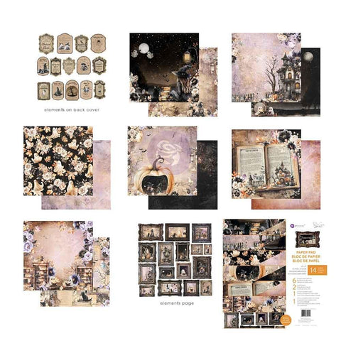 Prima 12x12 Paper Pad 14/Pkg Bewitched