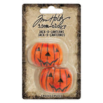 Idea-Ology Resin Jack-O-Lanterns 2/Pkg 1.25"X1"