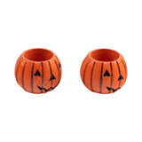Idea-Ology Resin Jack-O-Lanterns 2/Pkg 1.25"X1"