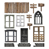 Idea-Ology Baseboard Frames 36/Pkg Halloween